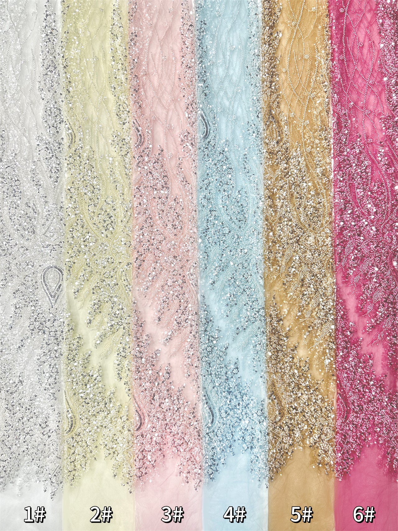 Beaded Lace  BLS6007#