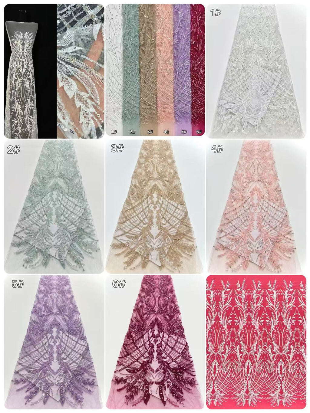 Beaded LaceBLS6021#