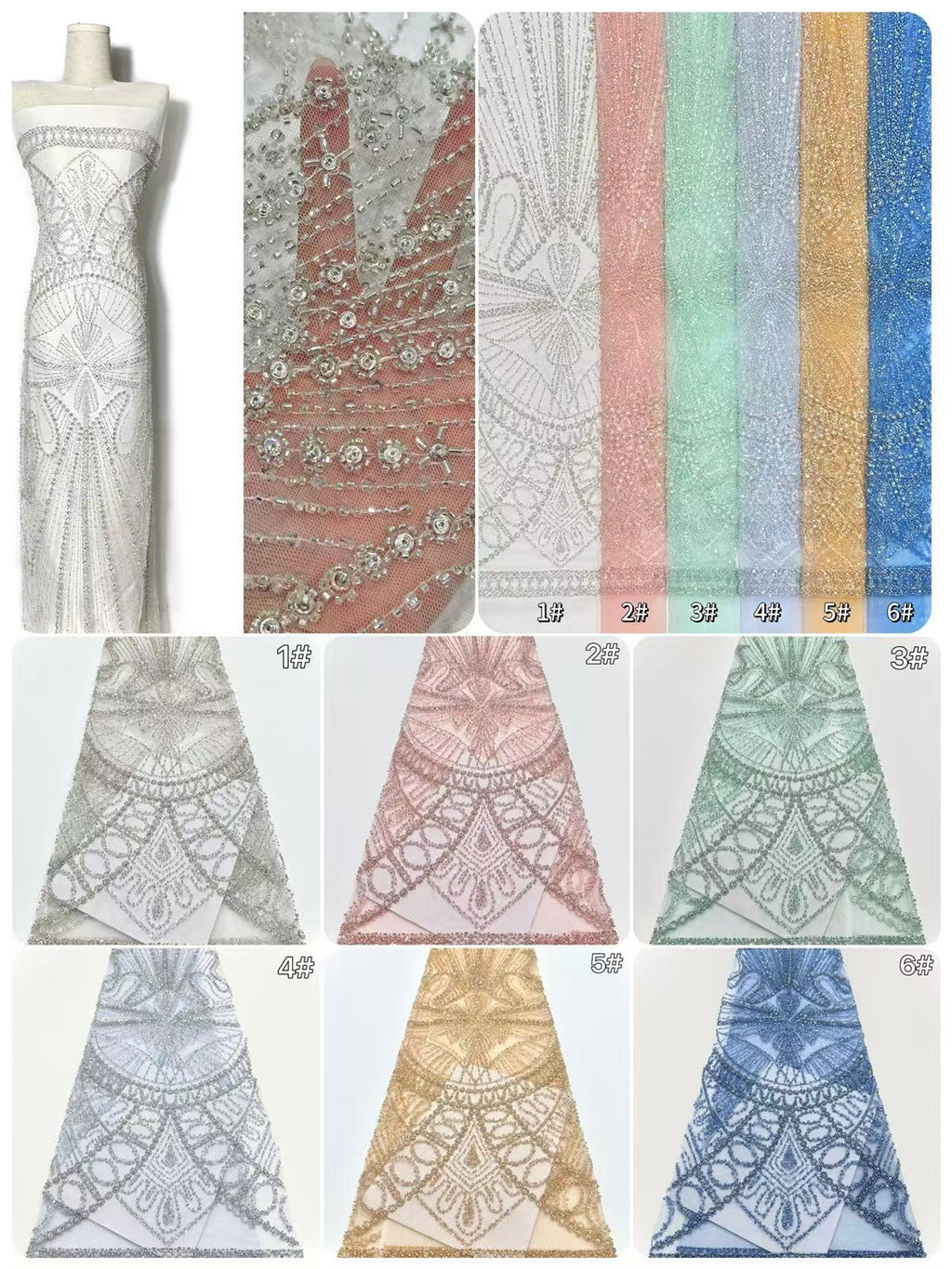 Beaded LaceBLS6022#