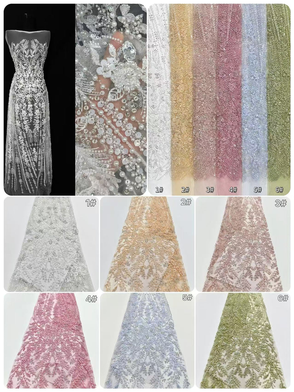 Beaded LaceBLS6023#