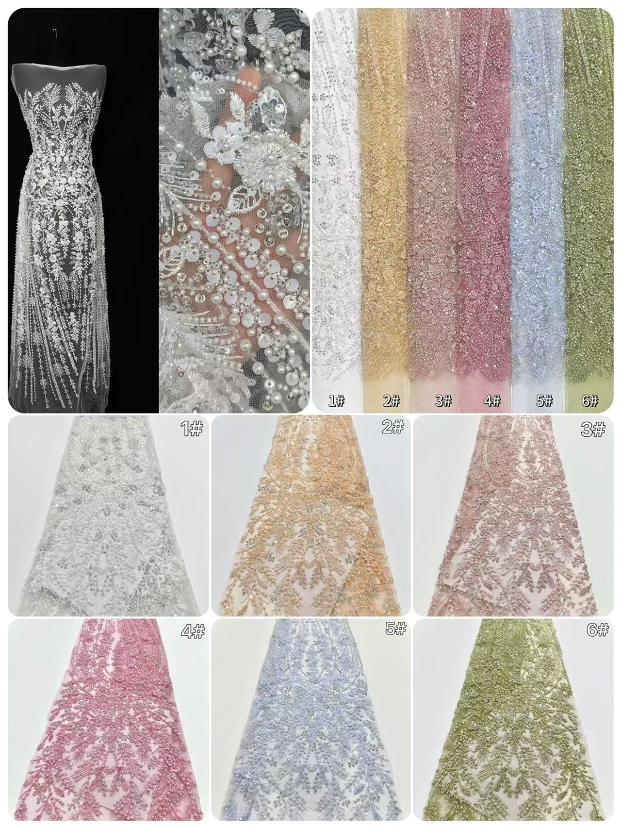 Beaded LaceBLS6023#