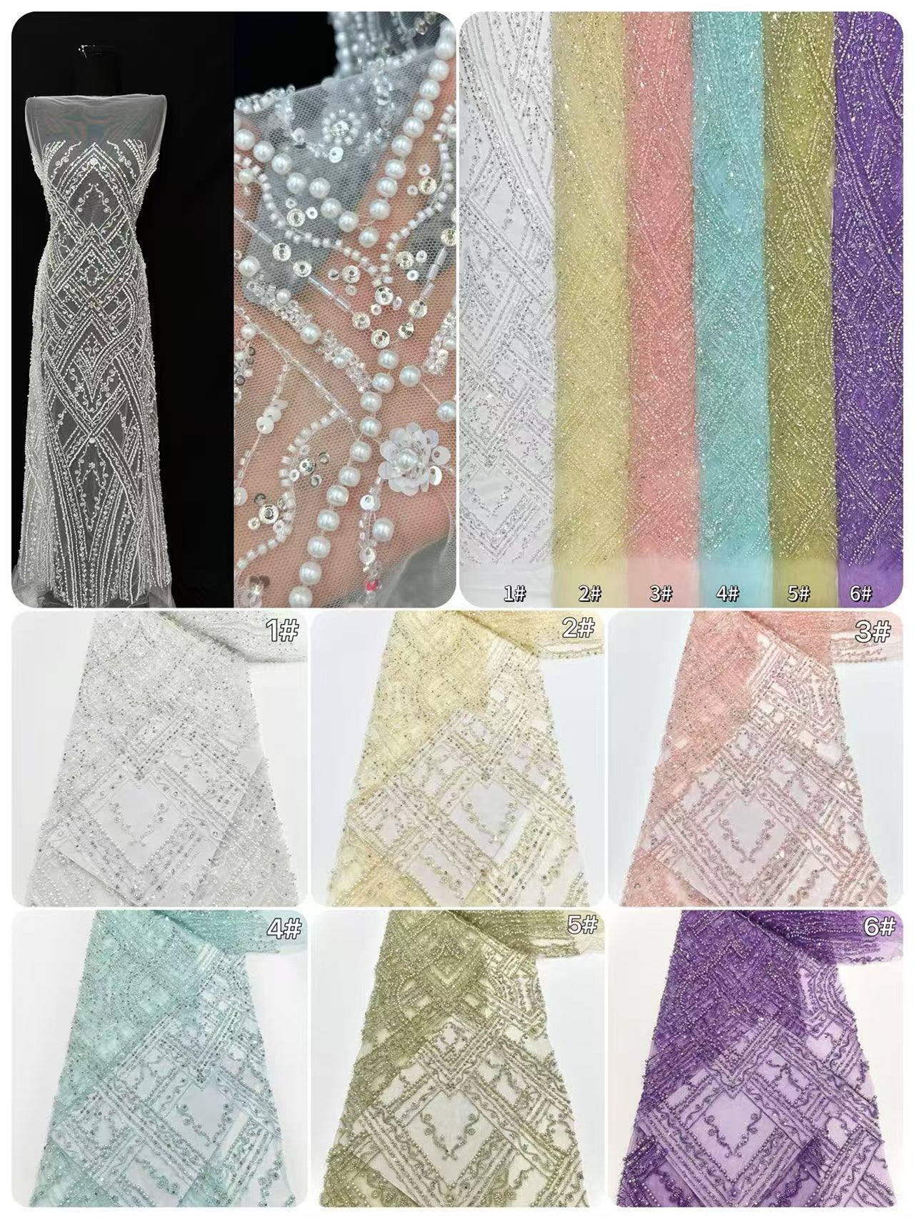 Beaded LaceBLS6024#