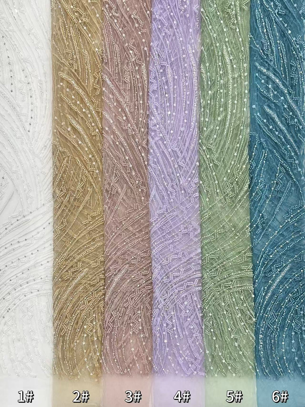 Beaded LaceBLS6025#