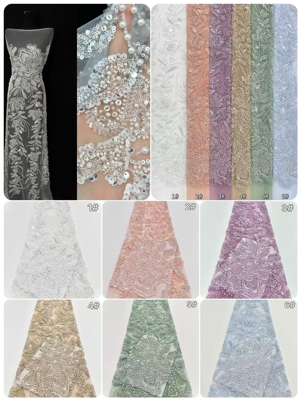 Beaded LaceBLS6026#