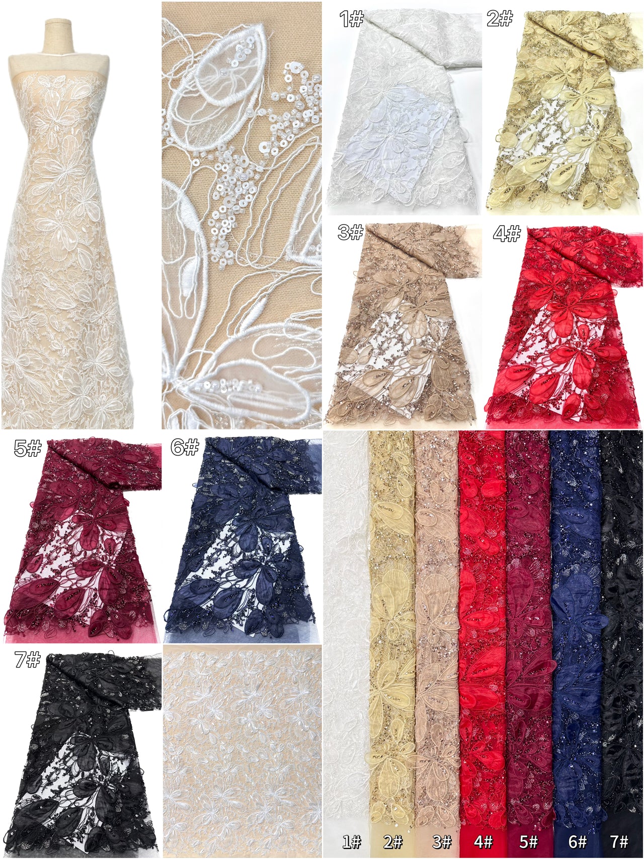 Beaded LaceBLS6028#