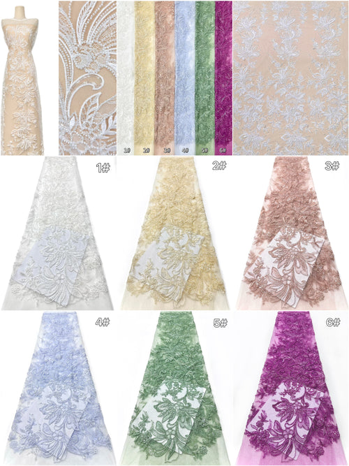 Beaded Lace.BLS6042#