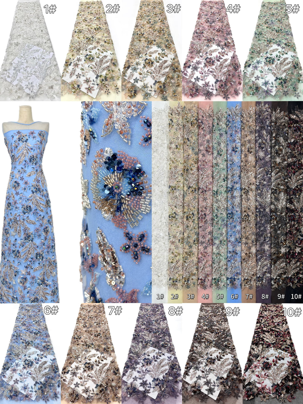 Beaded Lace.BLS6053#