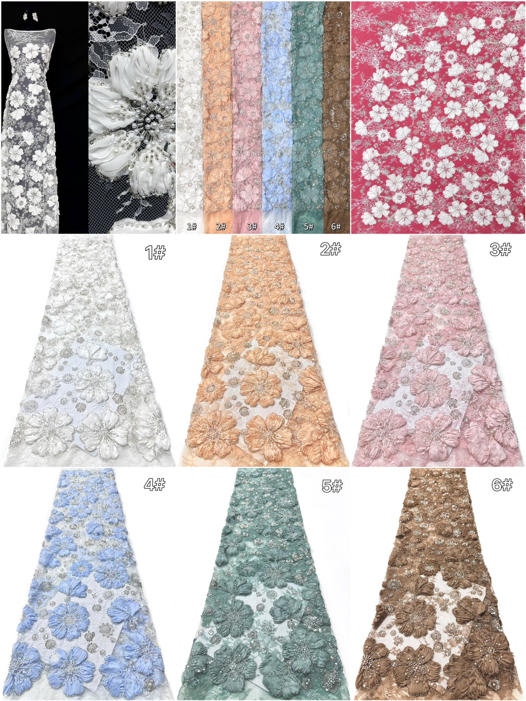 Beaded Lace.BLS6054#