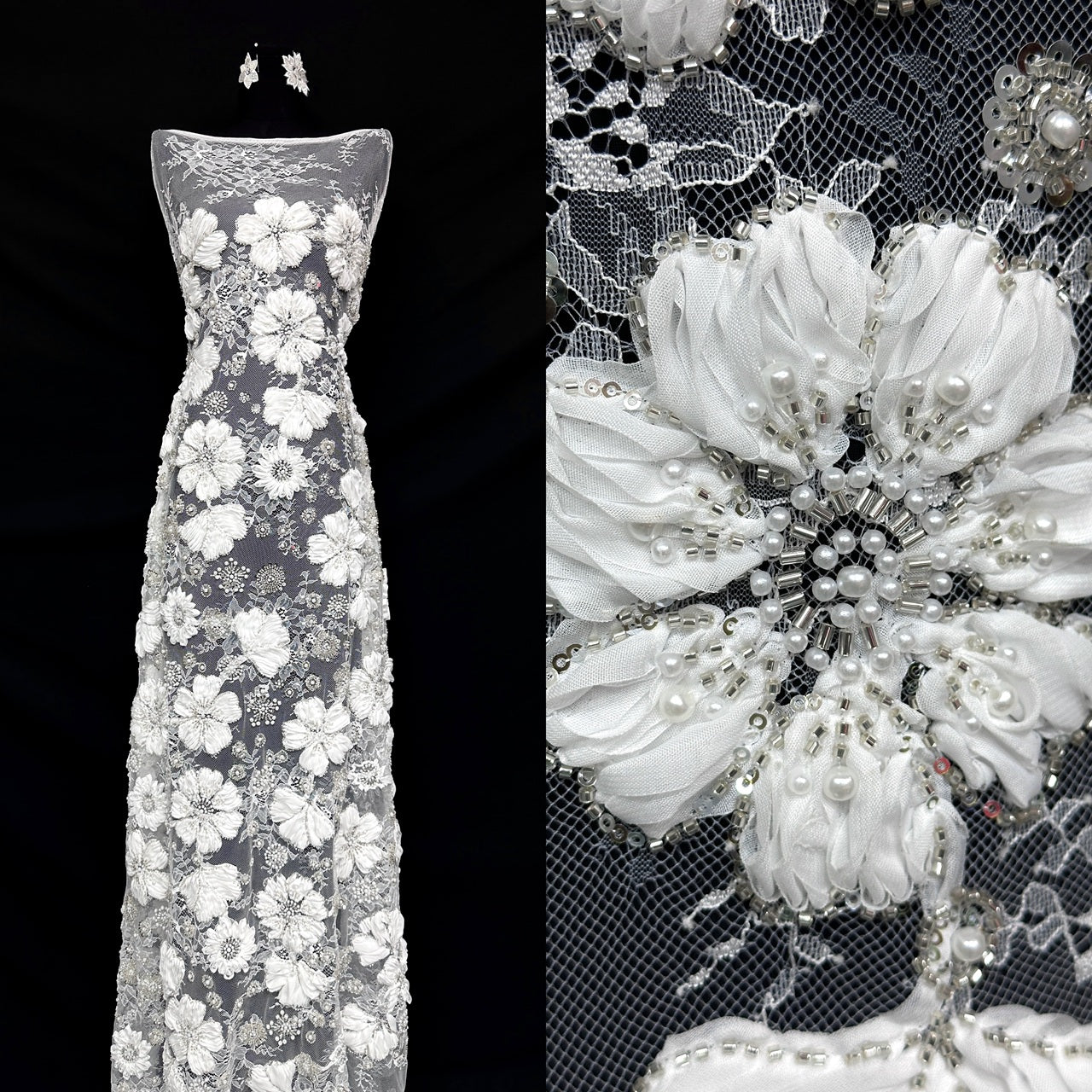 Beaded Lace.BLS6054#