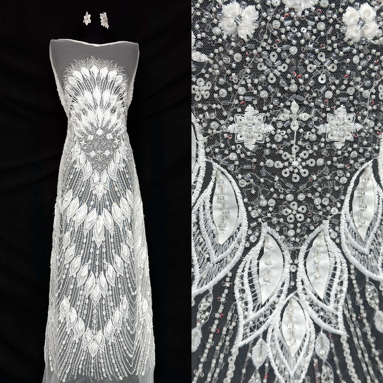 Beaded Lace.BLS6066#