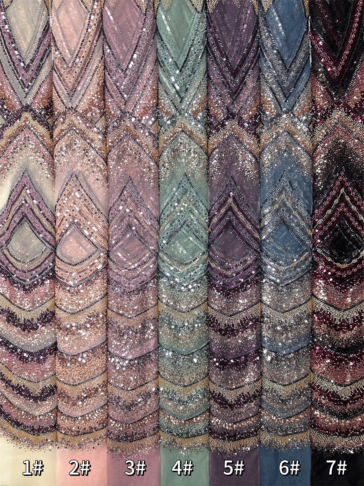 Beaded LaceBLS6074#