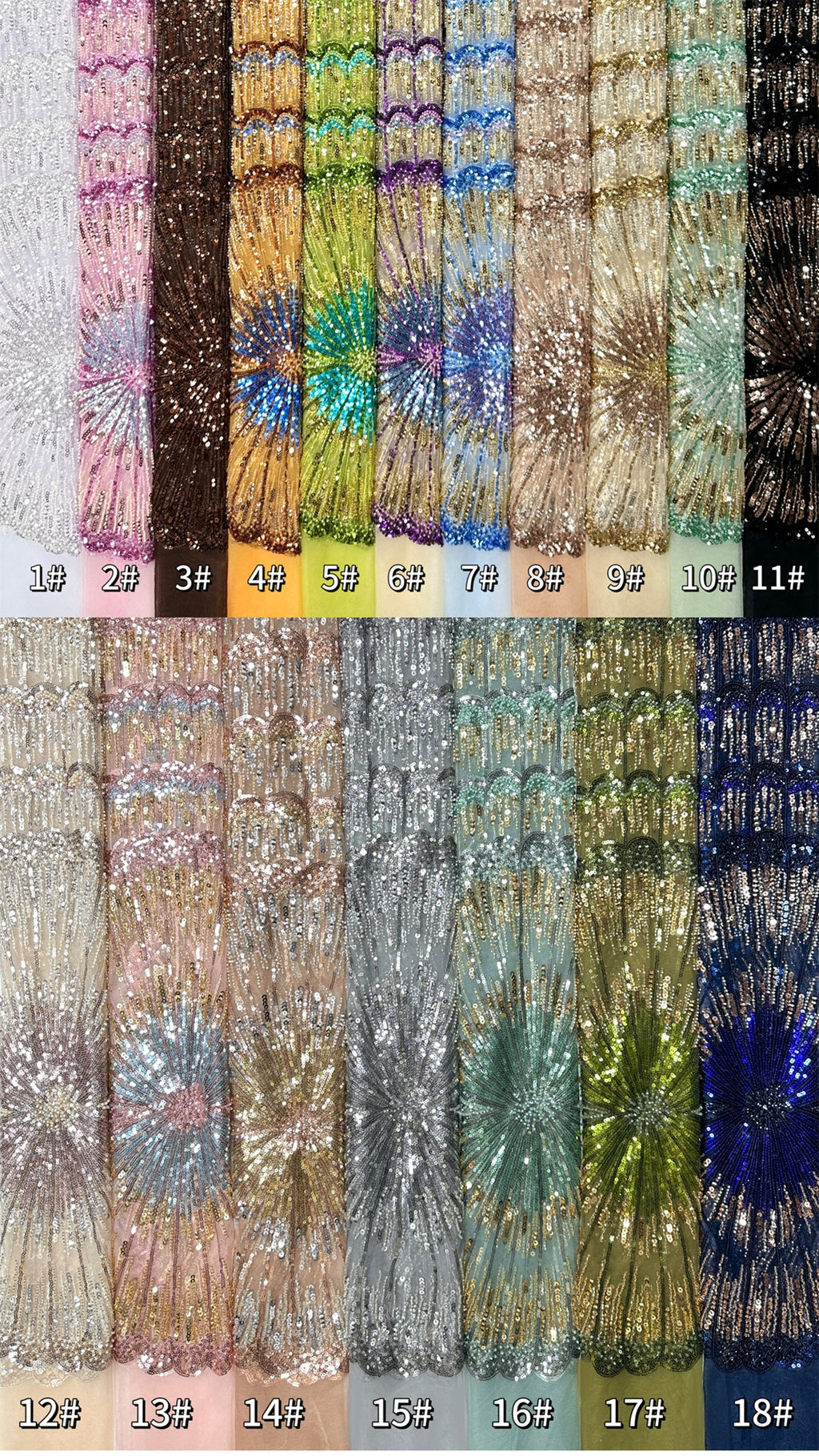 Beaded LaceBLS6076#
