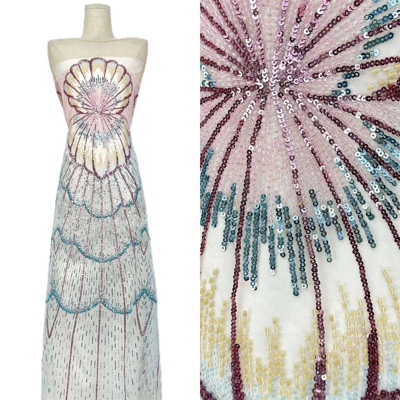 Beaded LaceBLS6077#