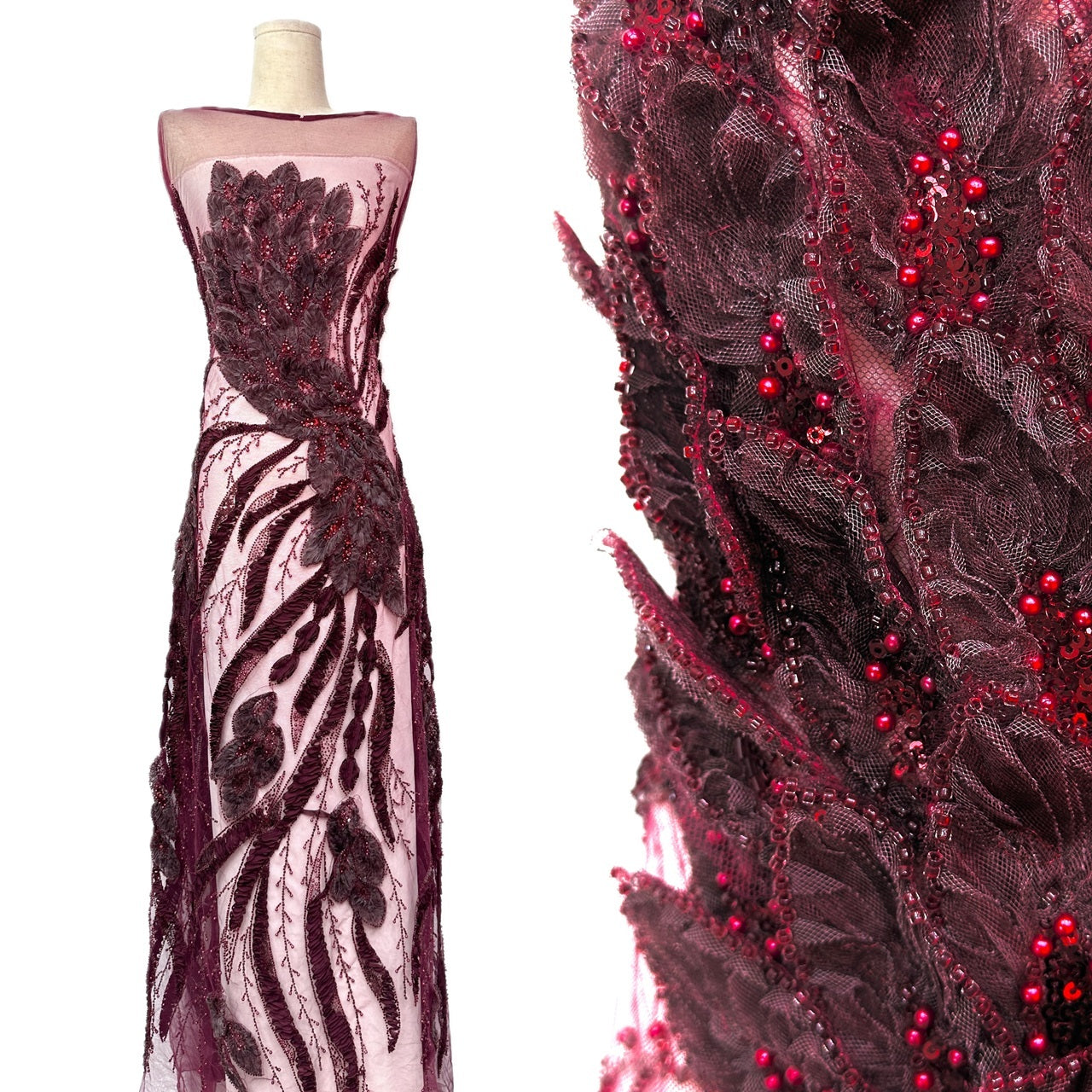 Beaded Lace.BLS6098#