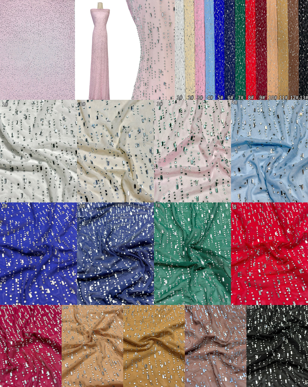 Beaded Lace.BLS6129#