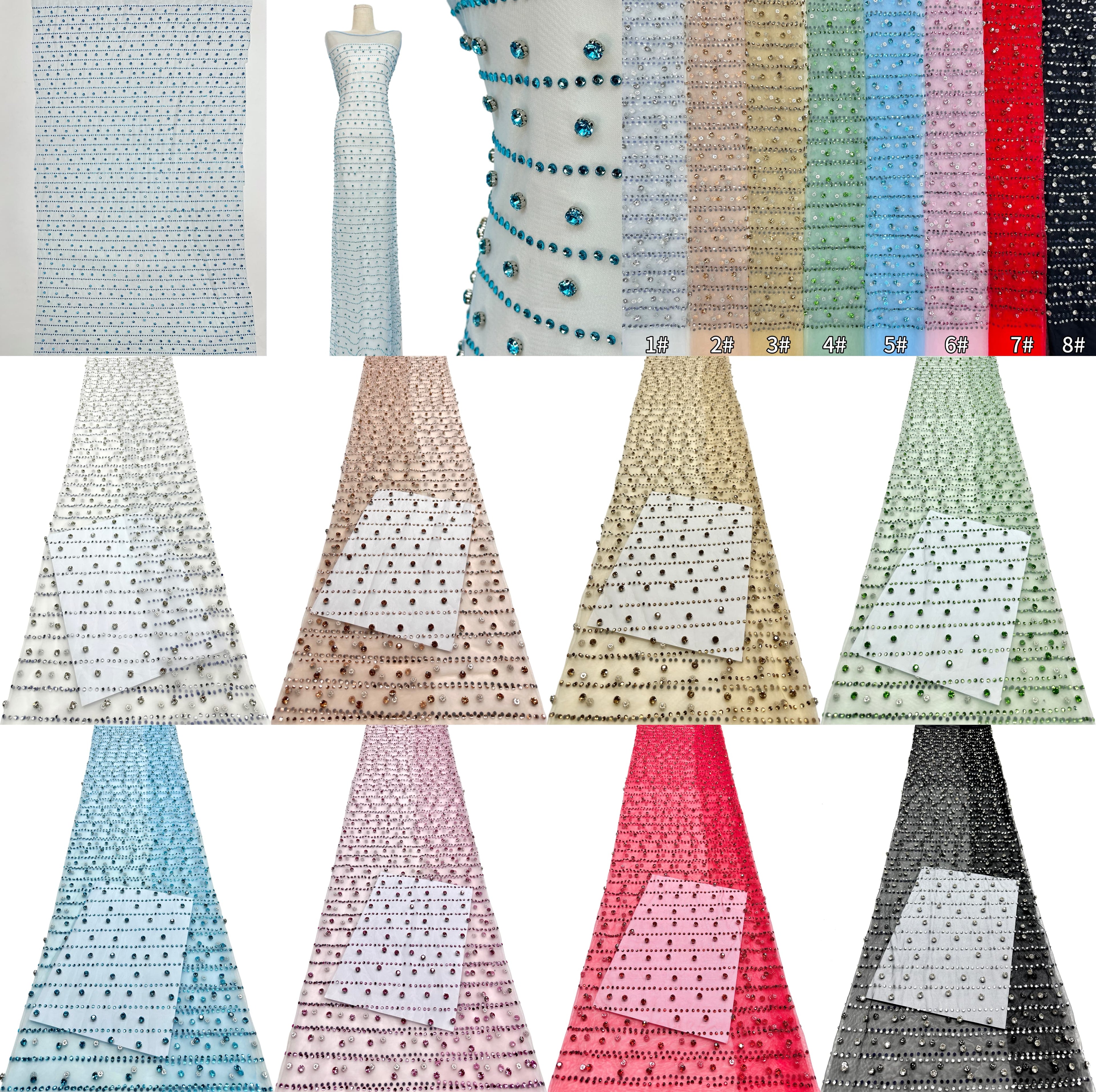 Beaded Lace.BLS6130#