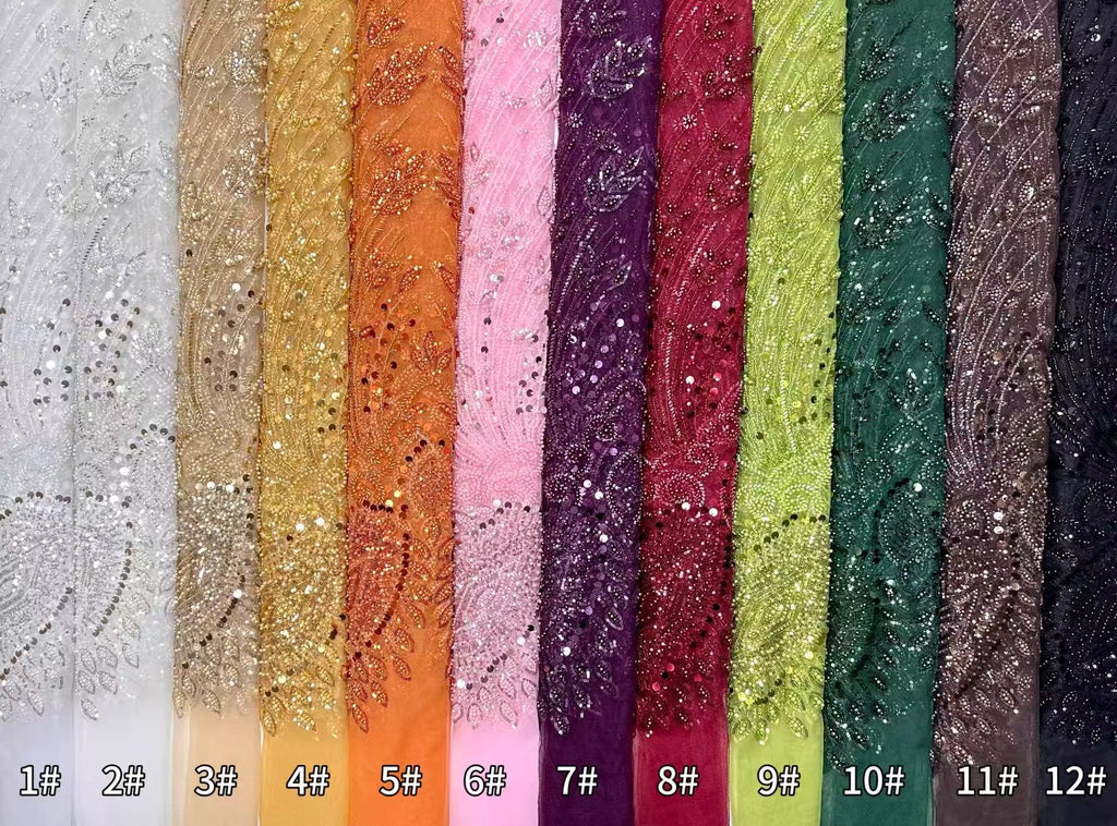Beaded Lace.BLS6158#