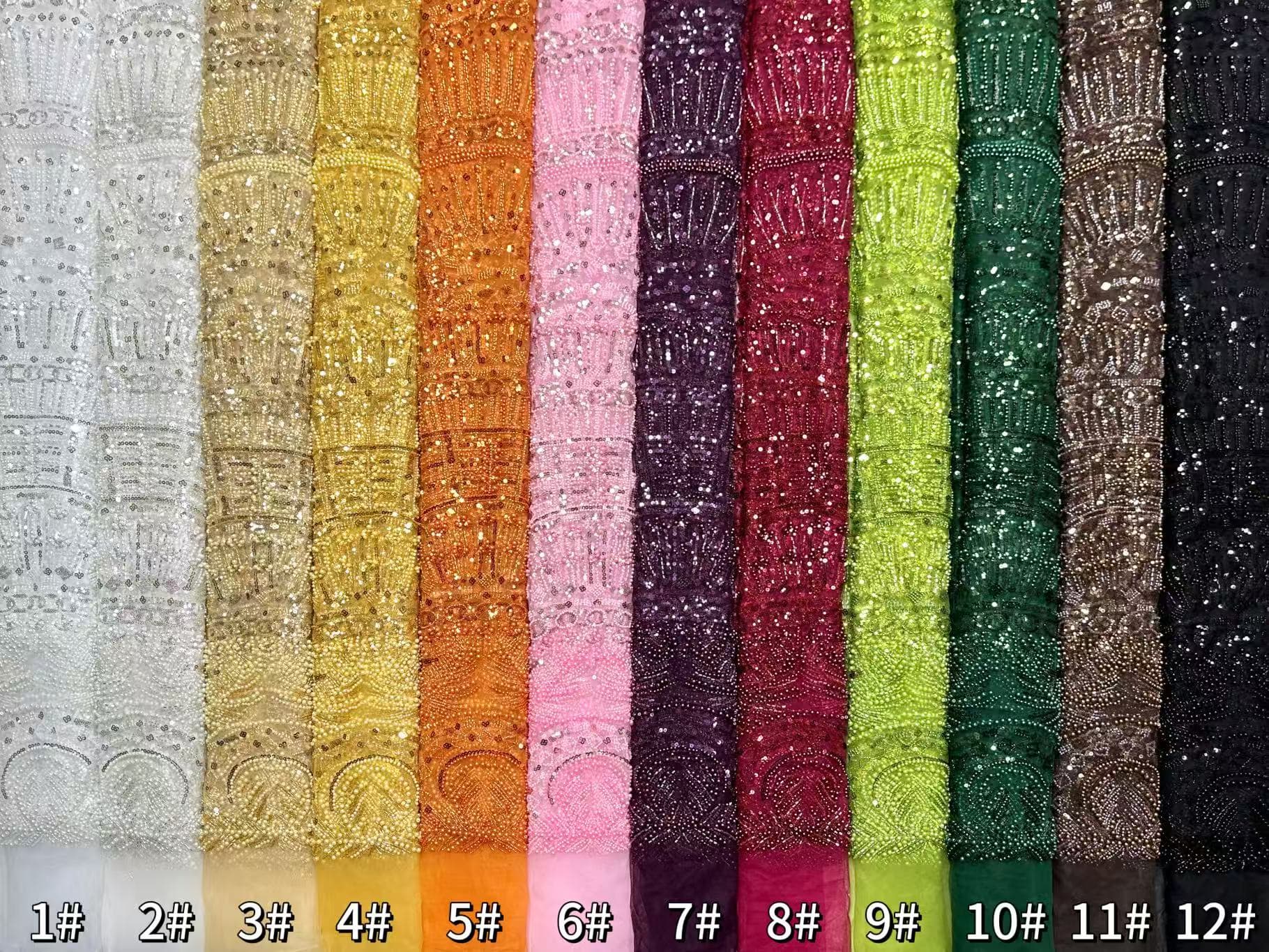 Beaded Lace.BLS6160#