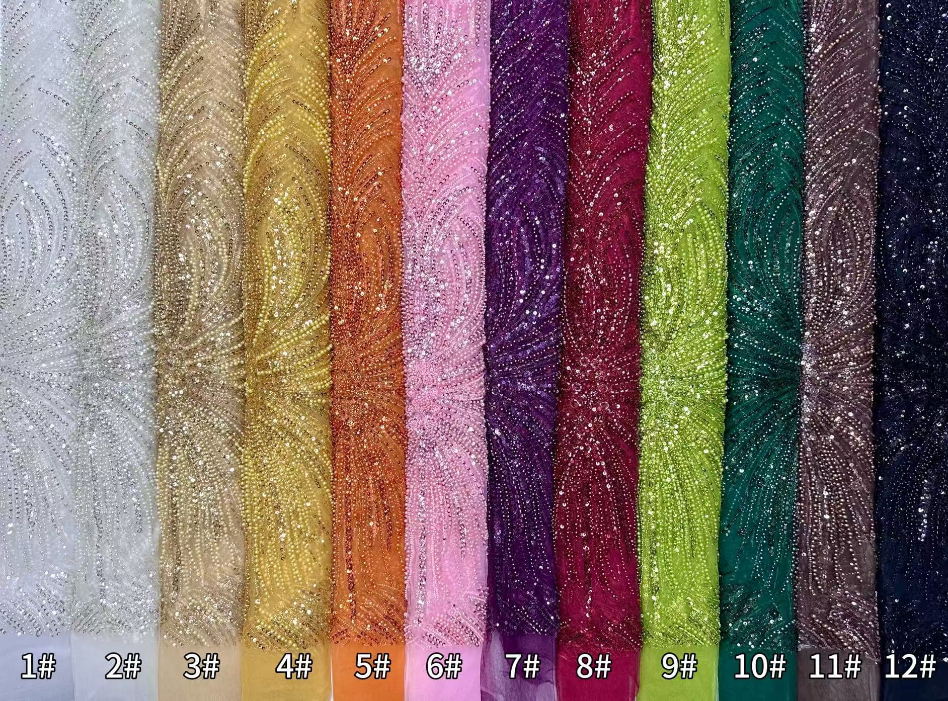 Beaded Lace.BLS6161#