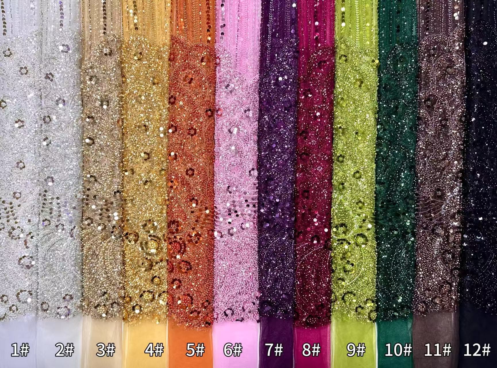 Beaded Lace.BLS6162#