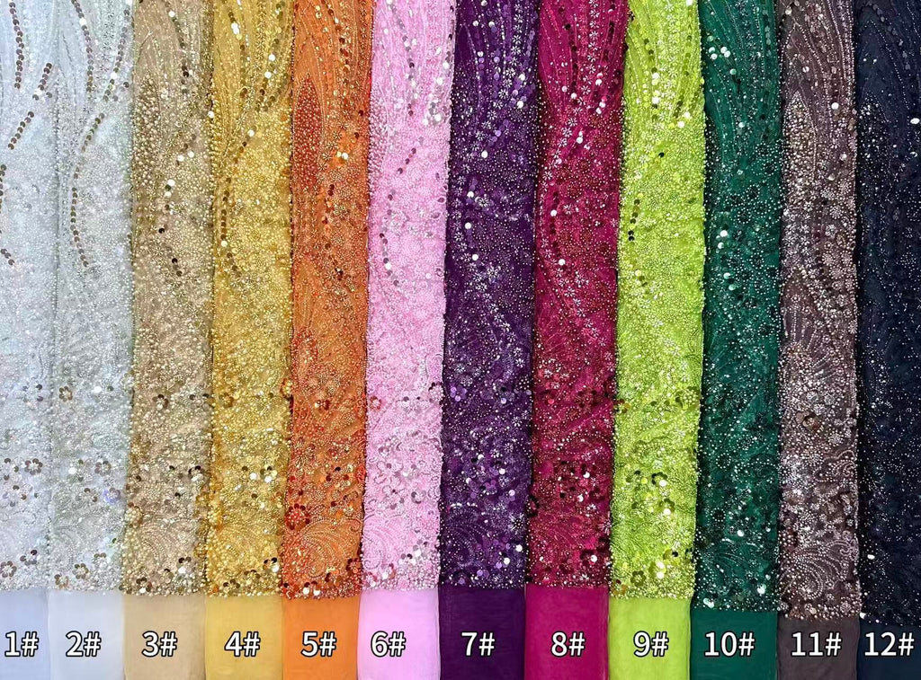 Beaded Lace.BLS6163#