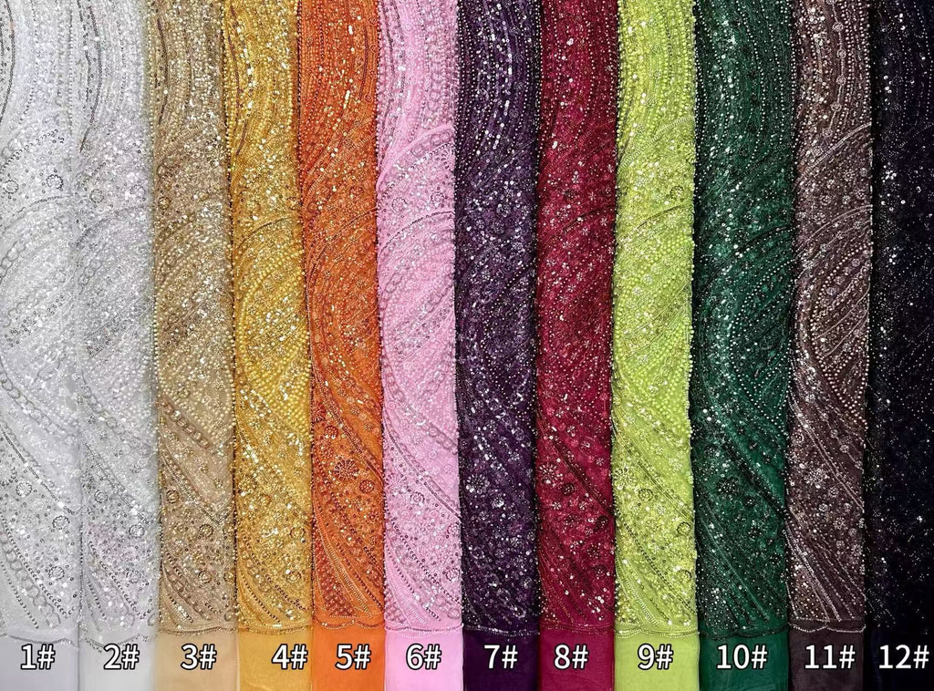 Beaded Lace.BLS6164#