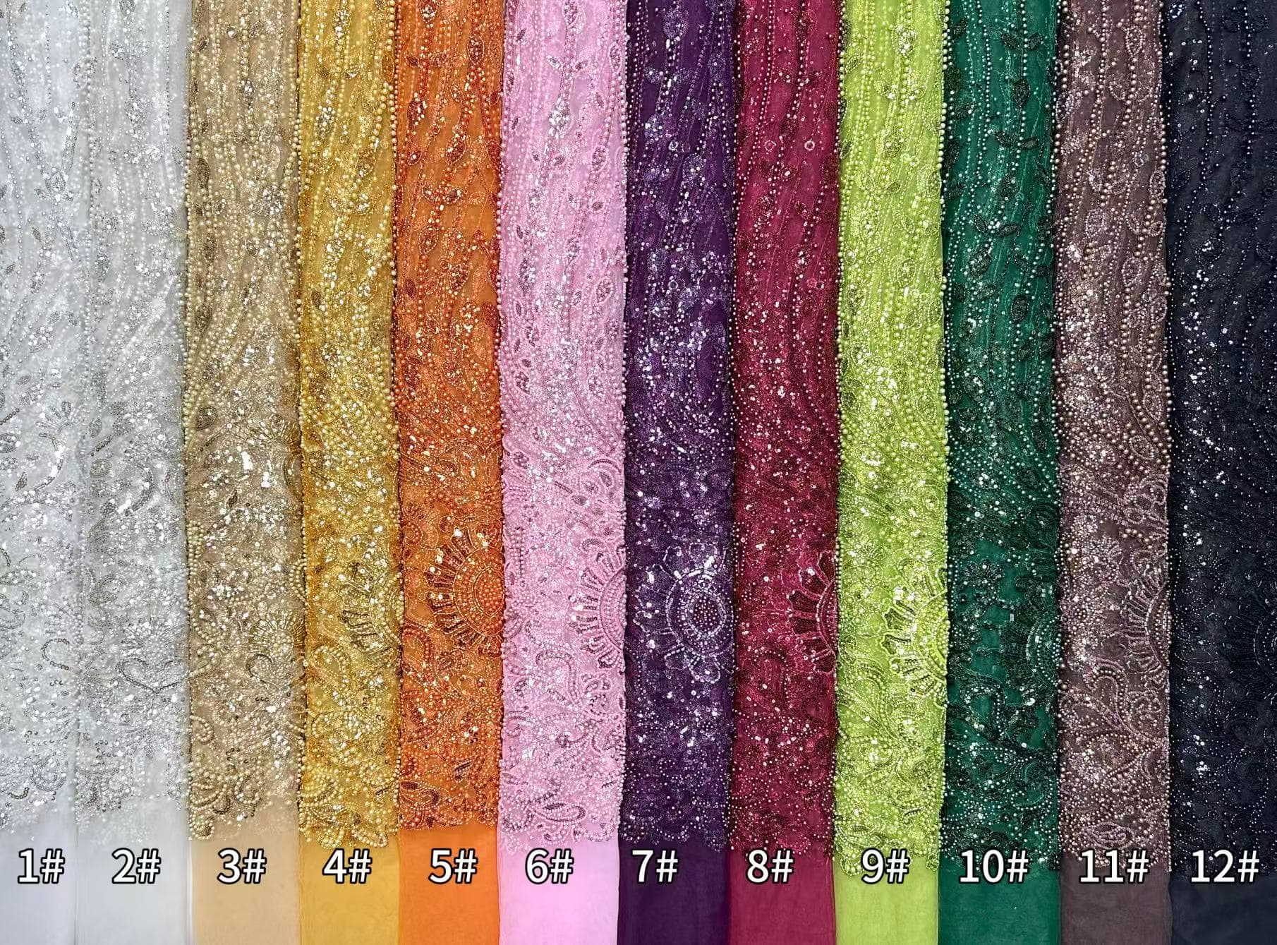 Beaded Lace.BLS6165#
