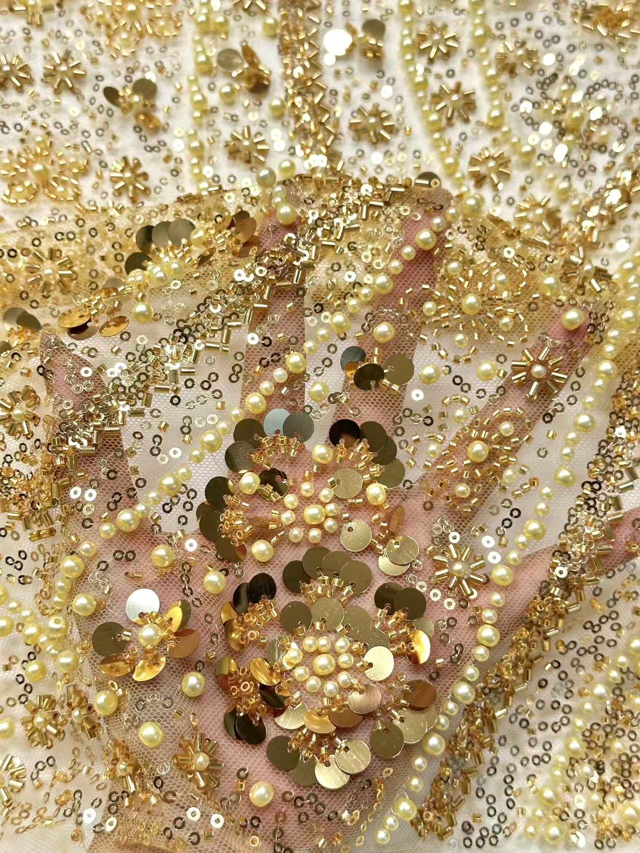 Beaded Lace.BLS6166#