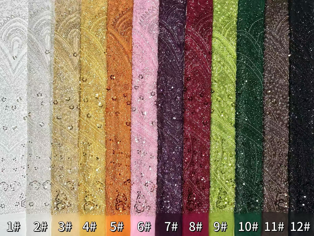 Beaded Lace.BLS6166#