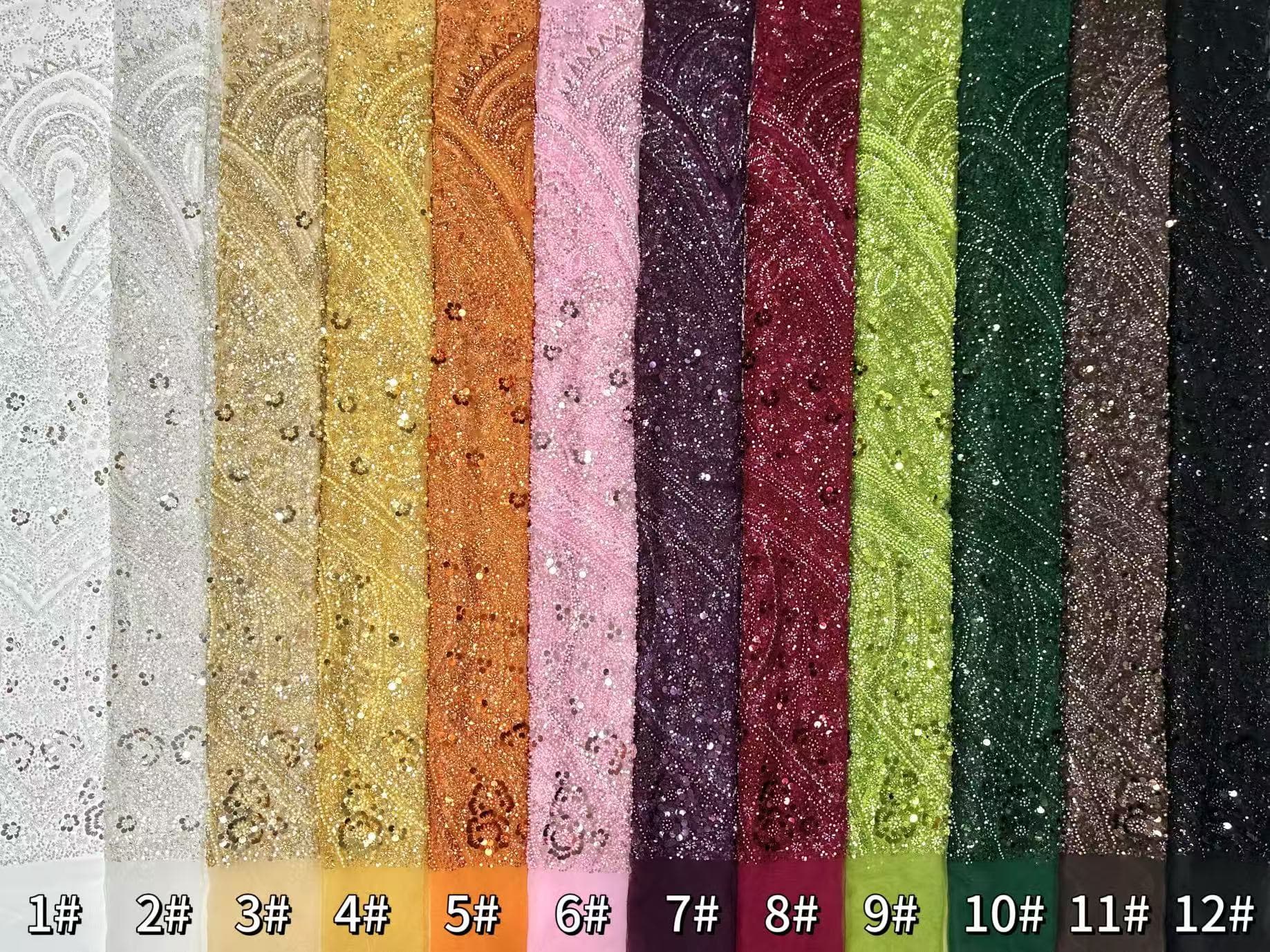 Beaded Lace.BLS6166#