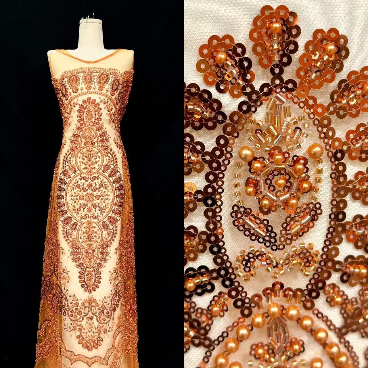 Beaded Lace.BLS6167#