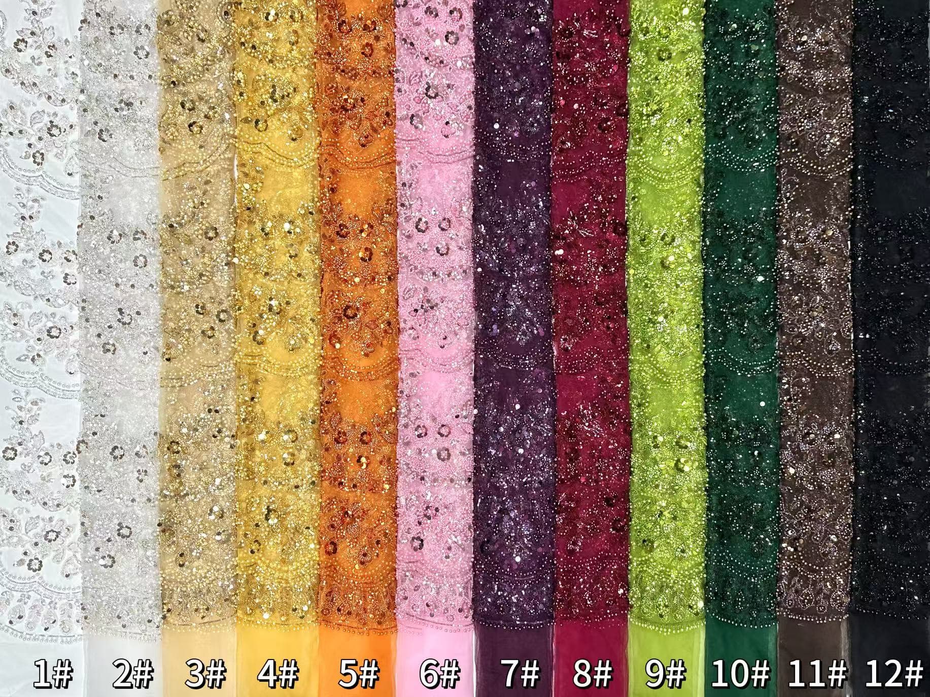 Beaded Lace.BLS6168#