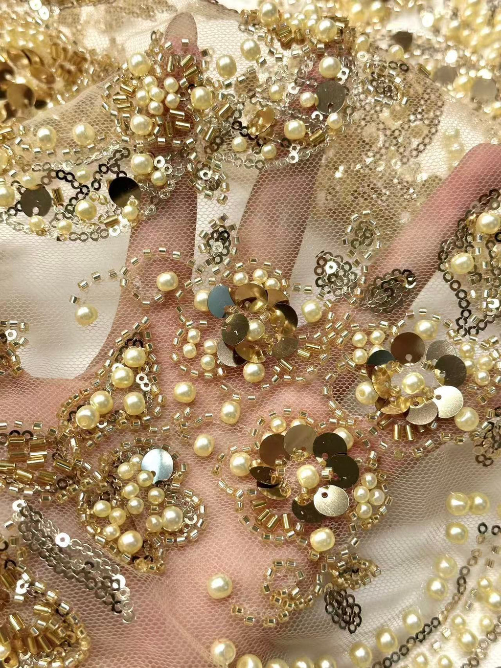 Beaded Lace.BLS6168#