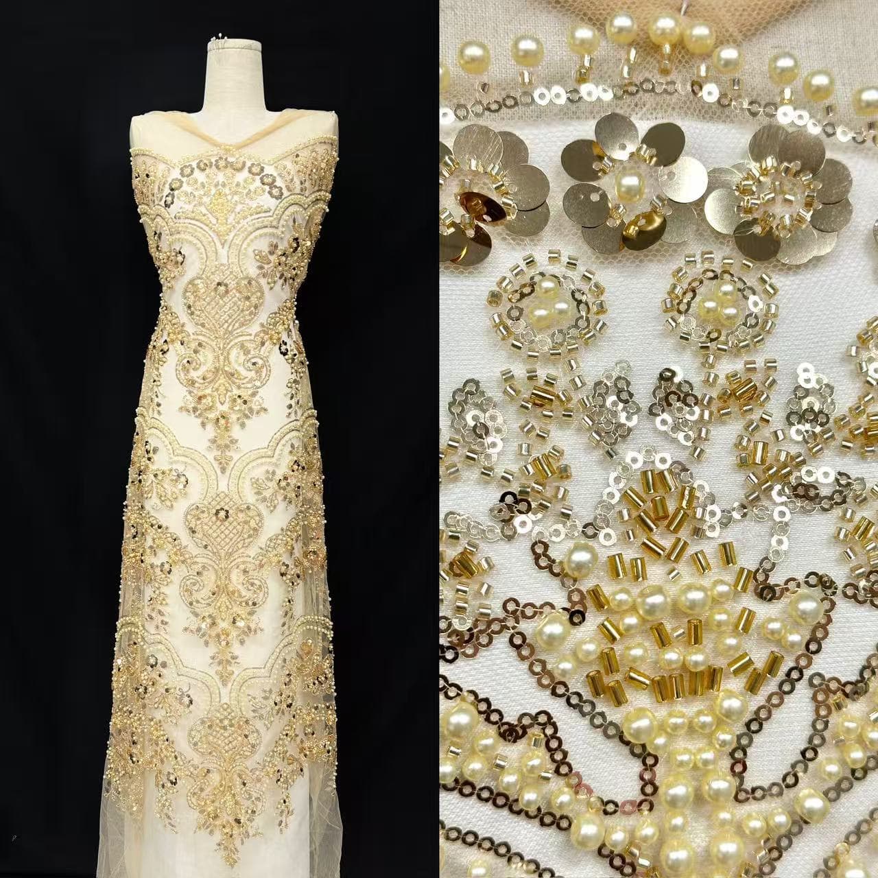 Beaded Lace.BLS6168#