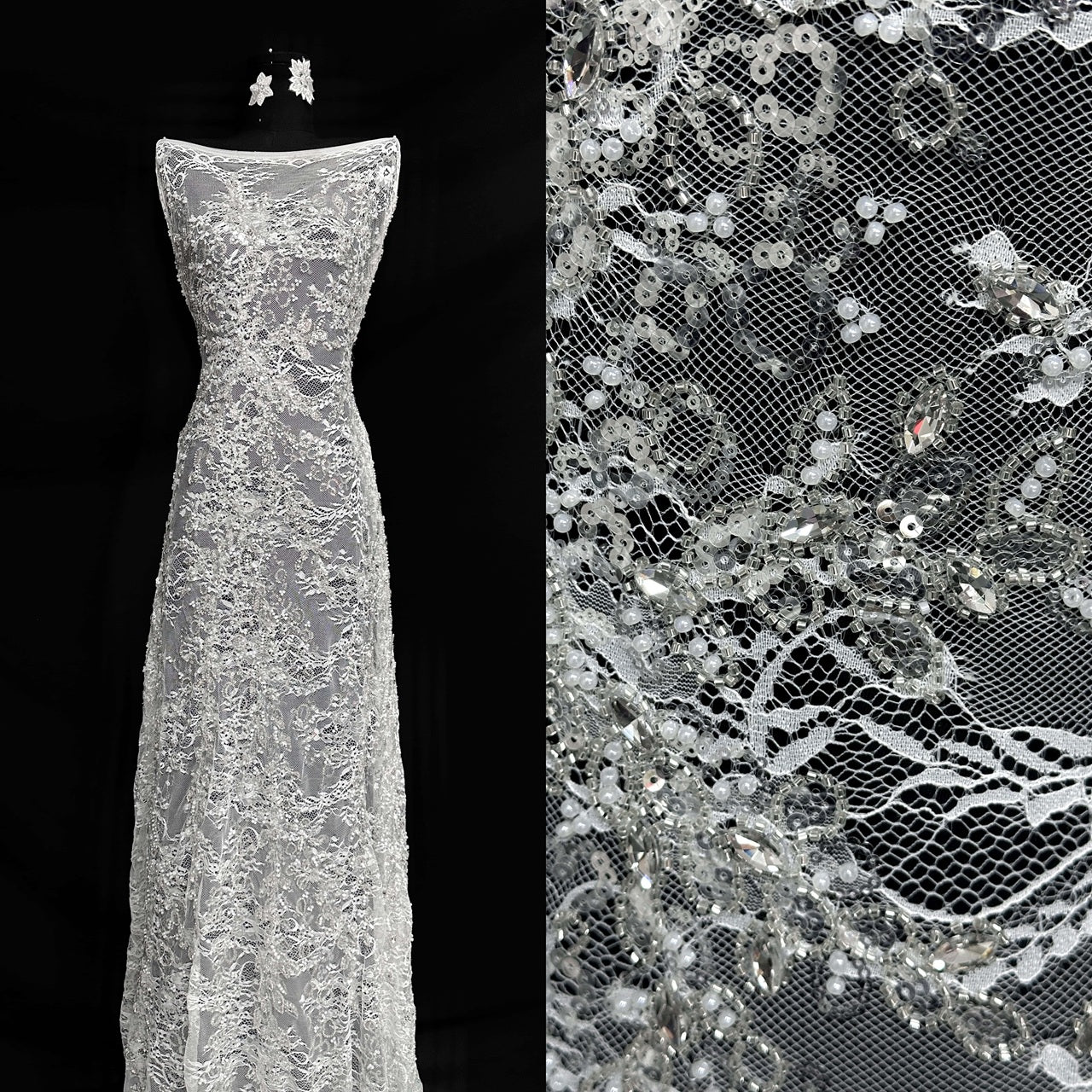 Beaded Lace.BLS6173#