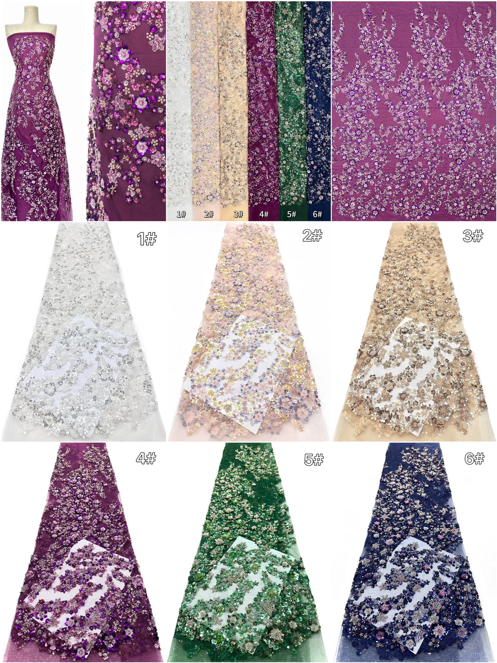 Beaded Lace.BLS6181#