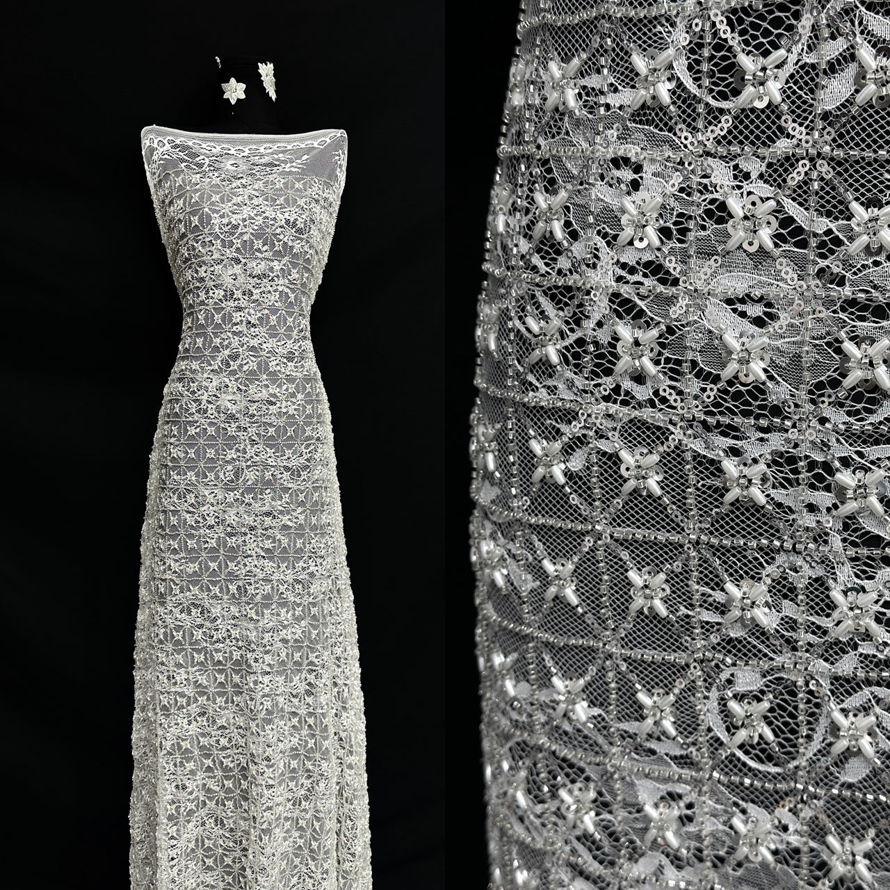 Beaded Lace.BLS6190#