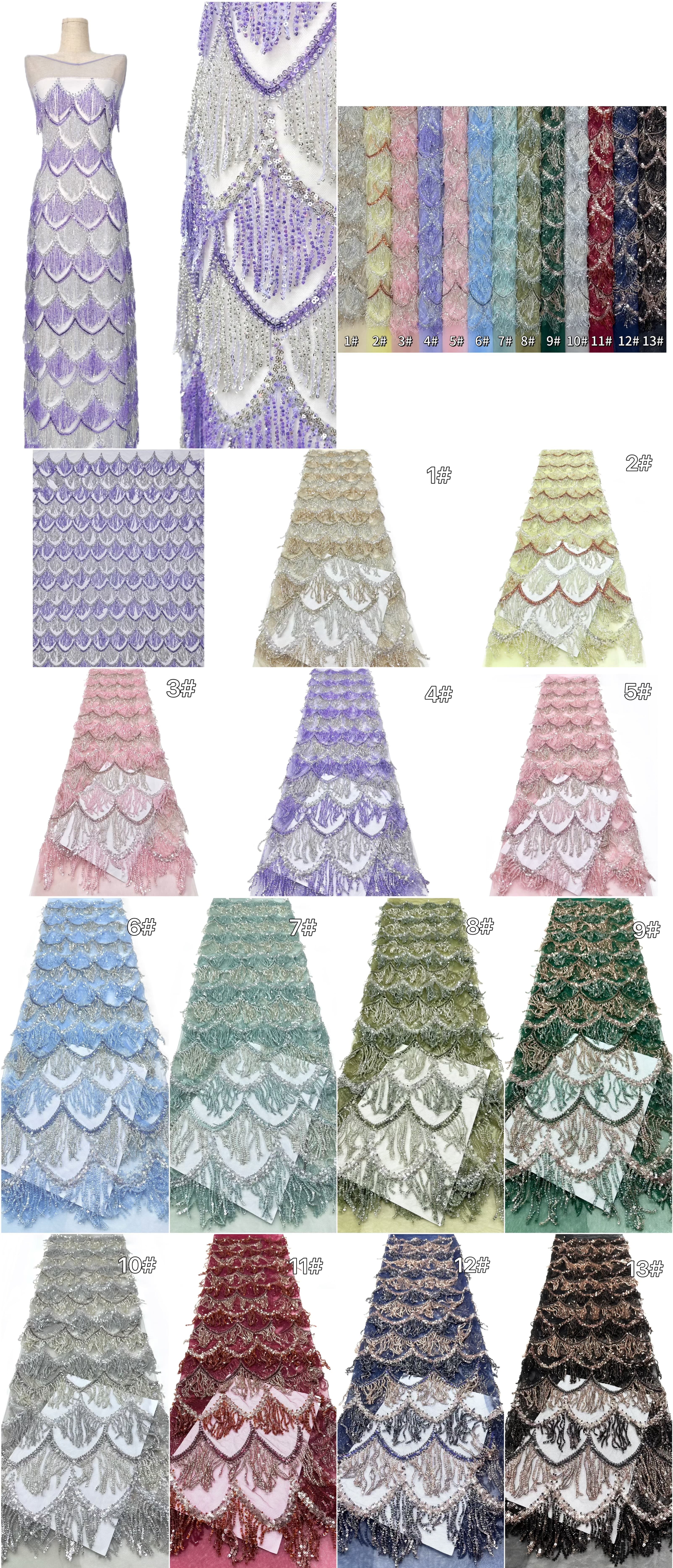 Beaded Lace.BLS6191#