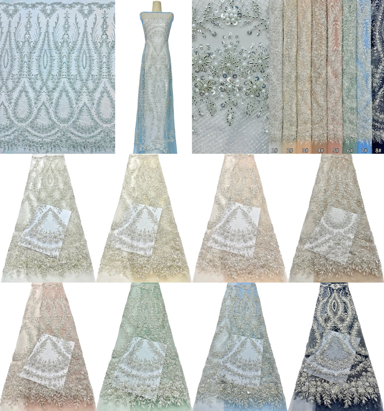 Beaded Lace.BLS6203#