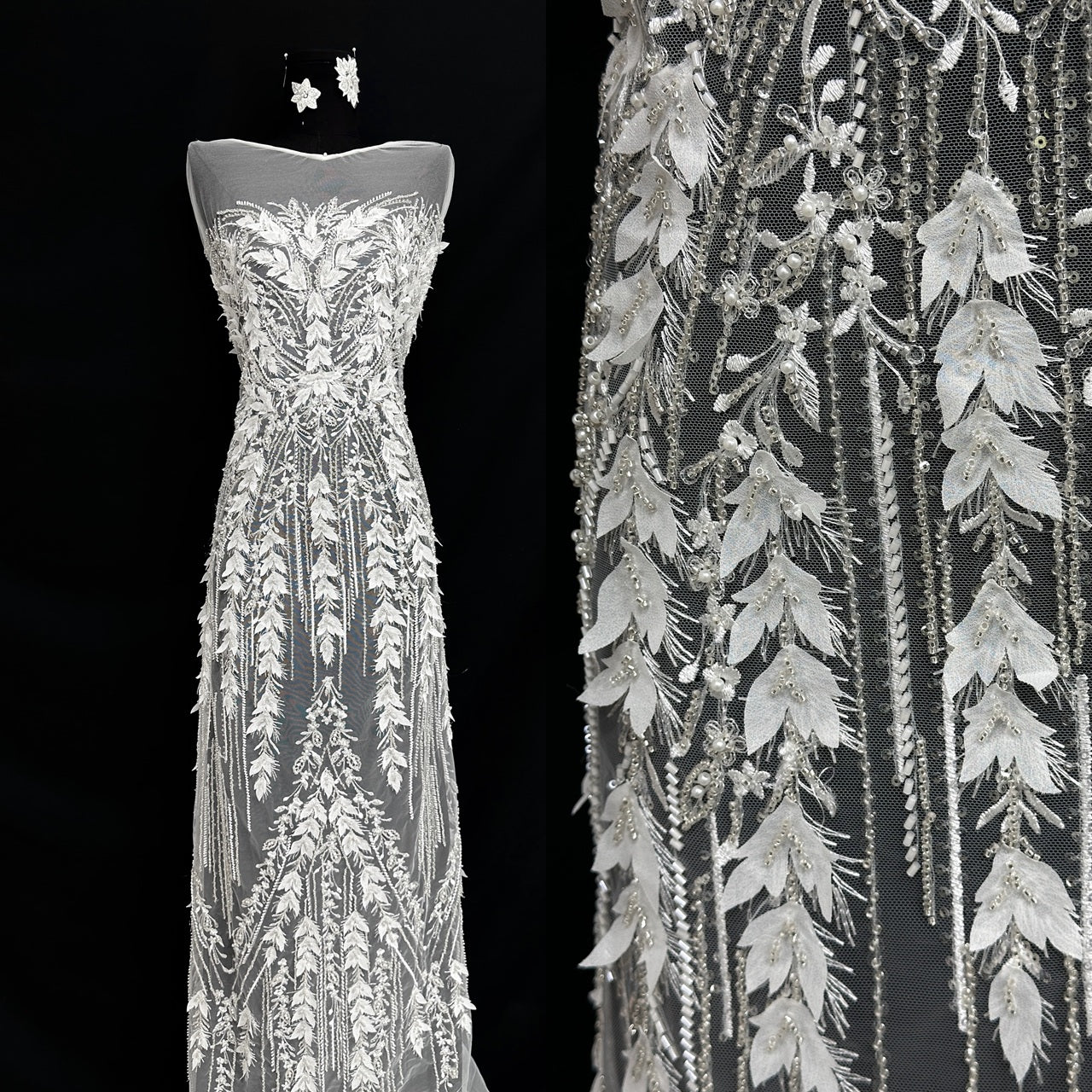 Beaded Lace.BLS6212#