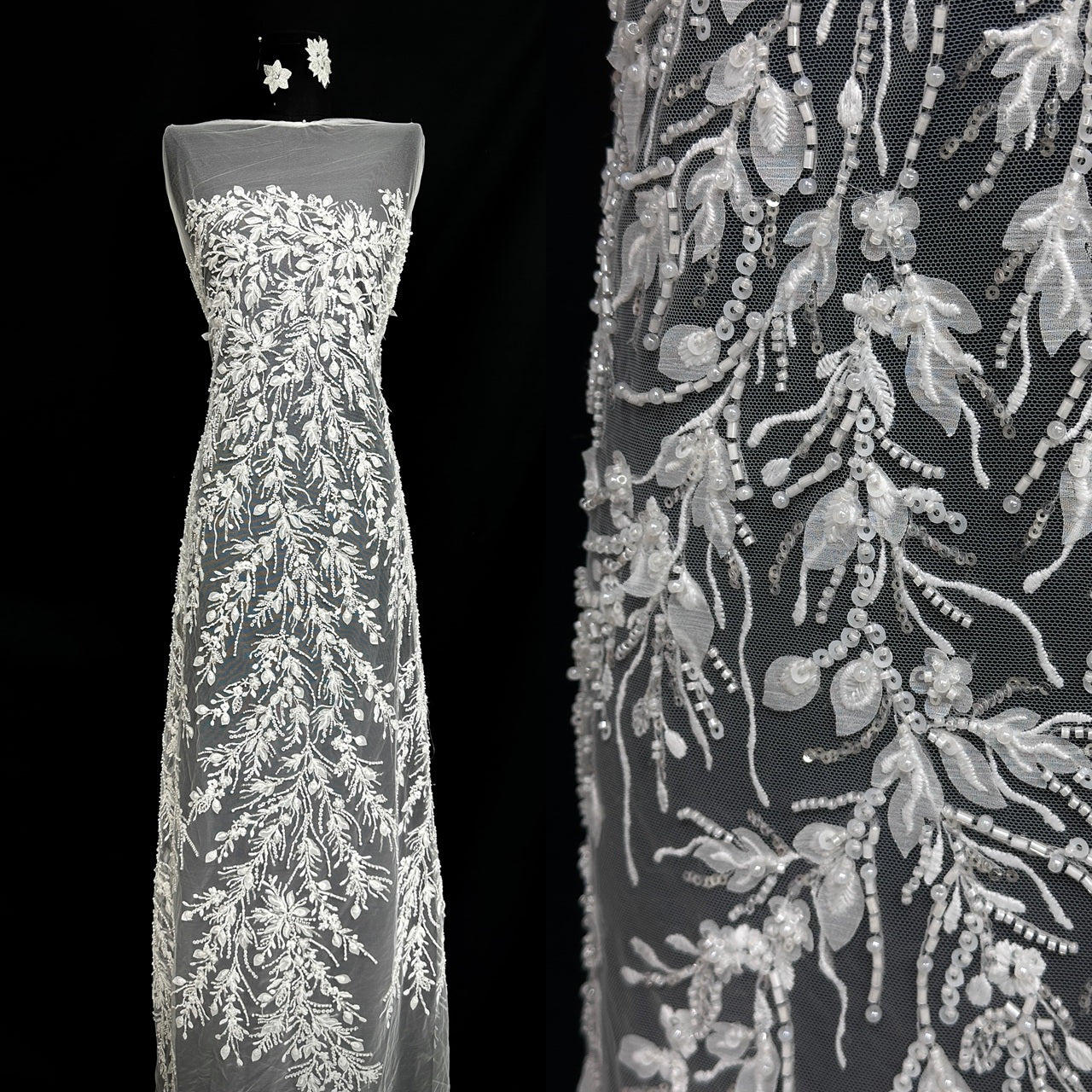 Beaded Lace.BLS6213#
