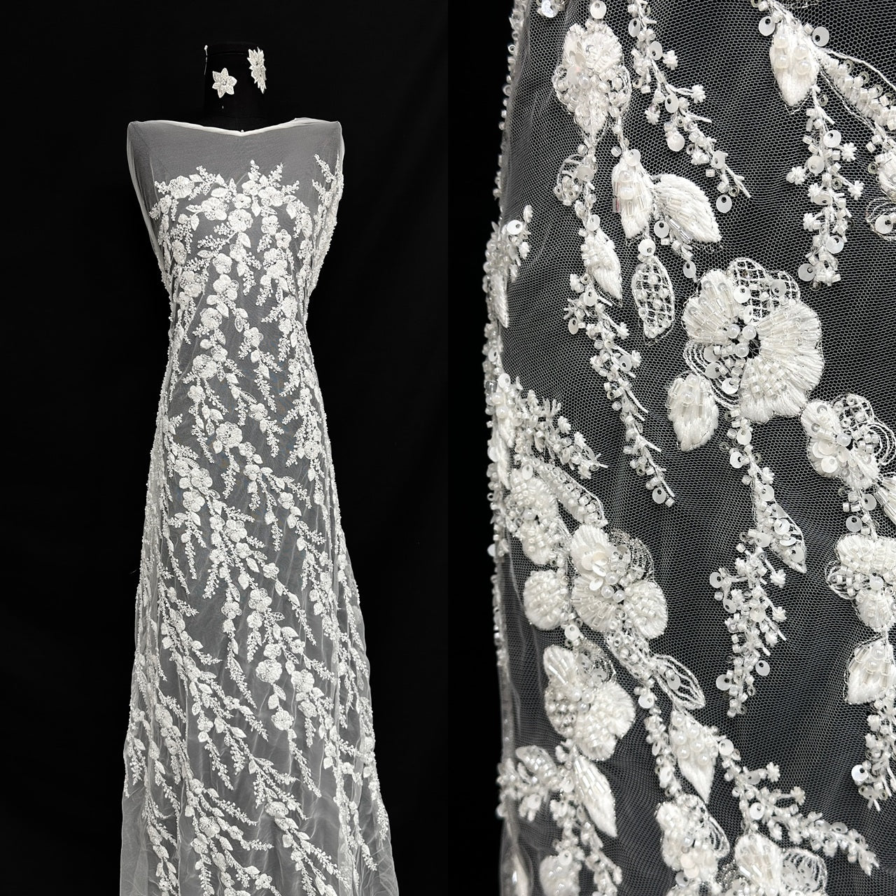 Beaded Lace.BLS6214#