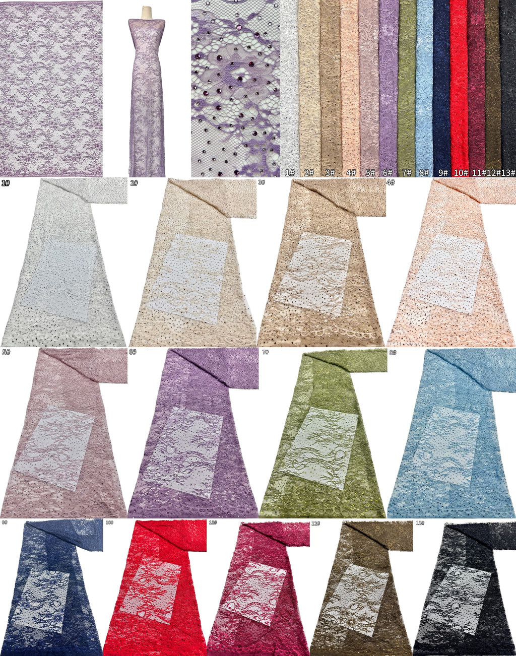 Beaded Lace.BLS6216#