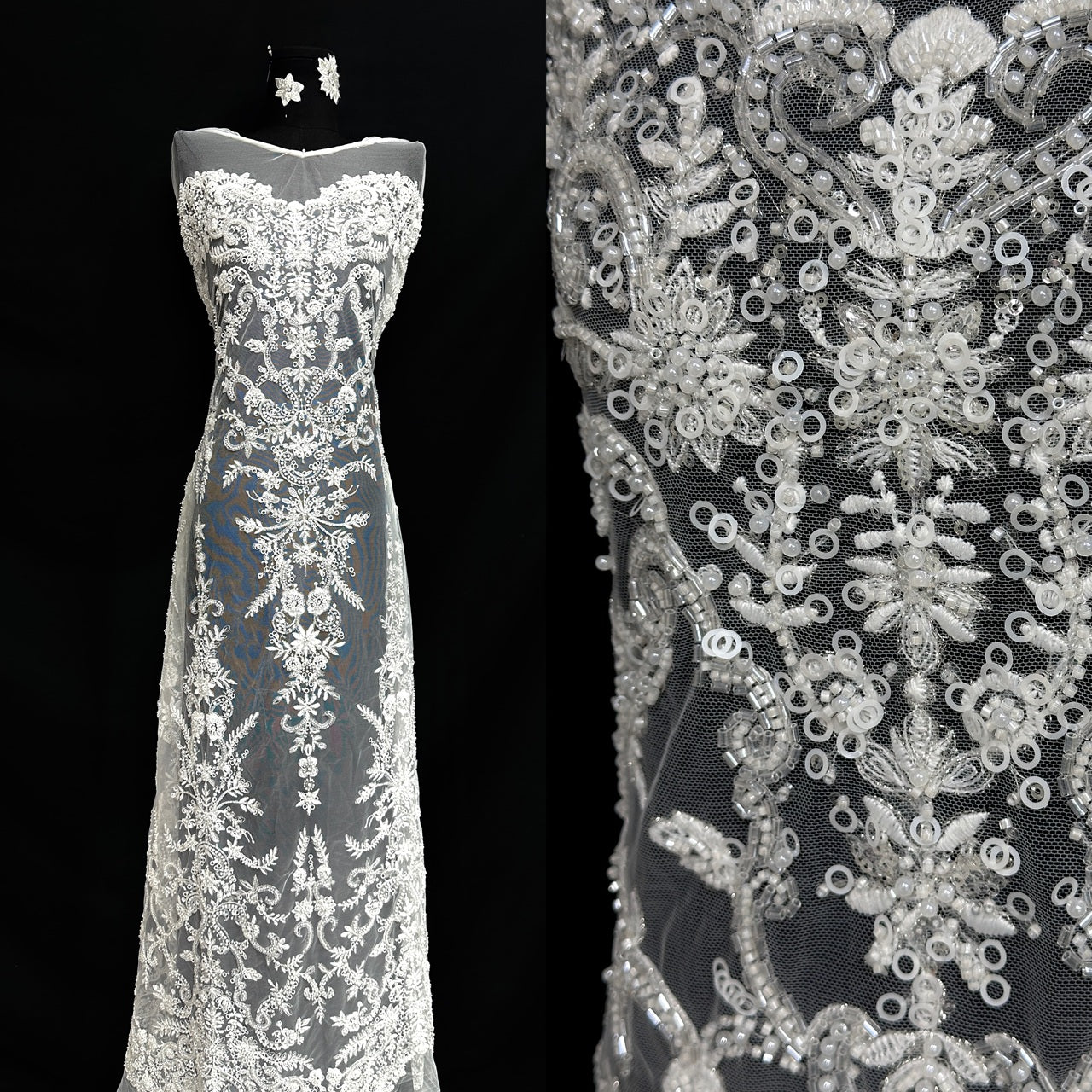 Beaded Lace.BLS6226#