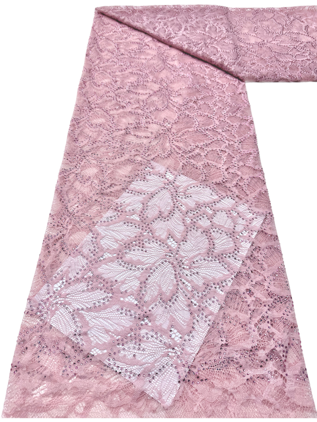 Gold Beaded Embroidered Lace Fabric Allover Floral Leaf Vine Tulle Lace for Wedding Bridal Evening Dress BLS6537#