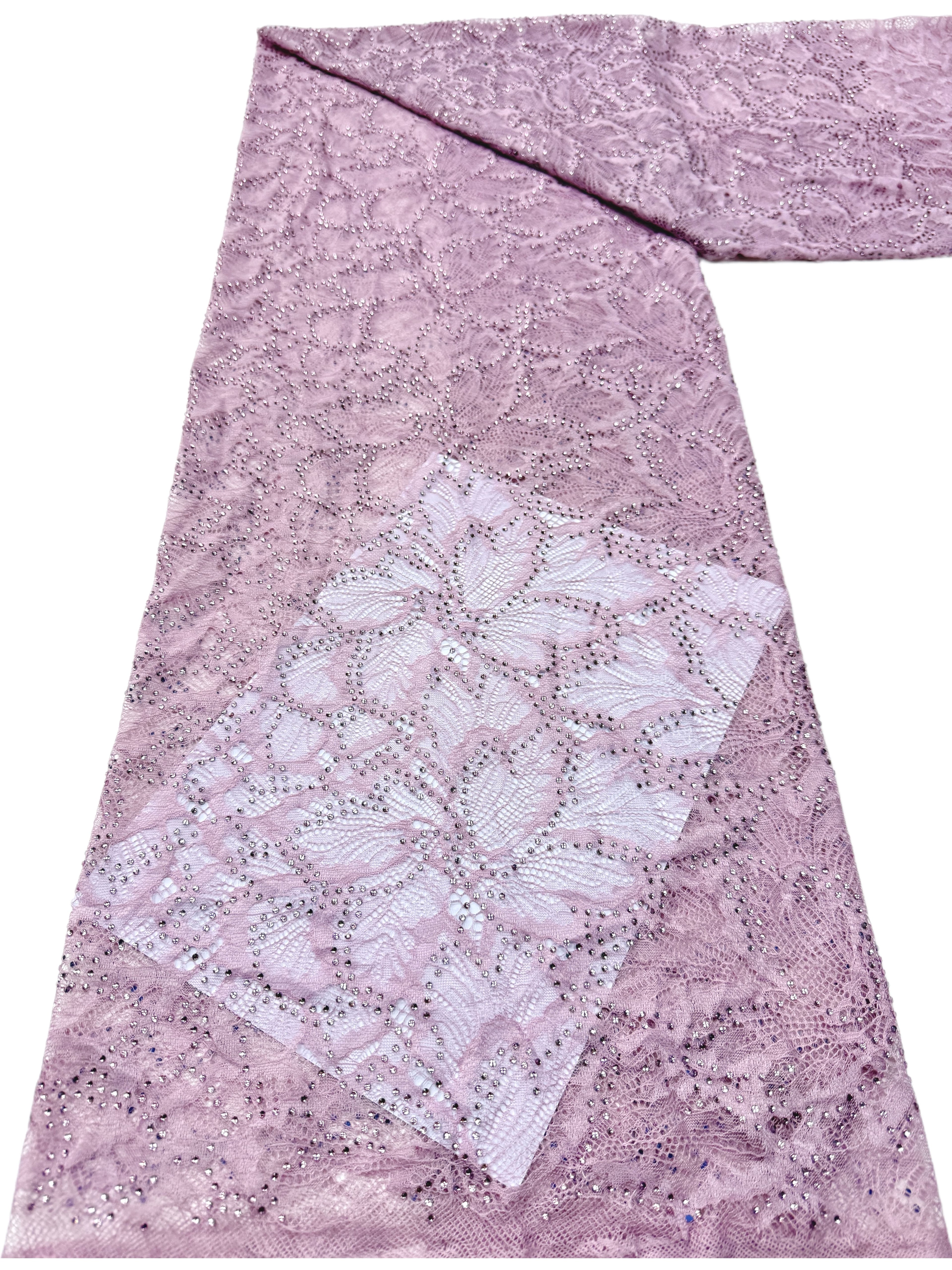 Gold Beaded Embroidered Lace Fabric Allover Floral Leaf Vine Tulle Lace for Wedding Bridal Evening Dress BLS6537#