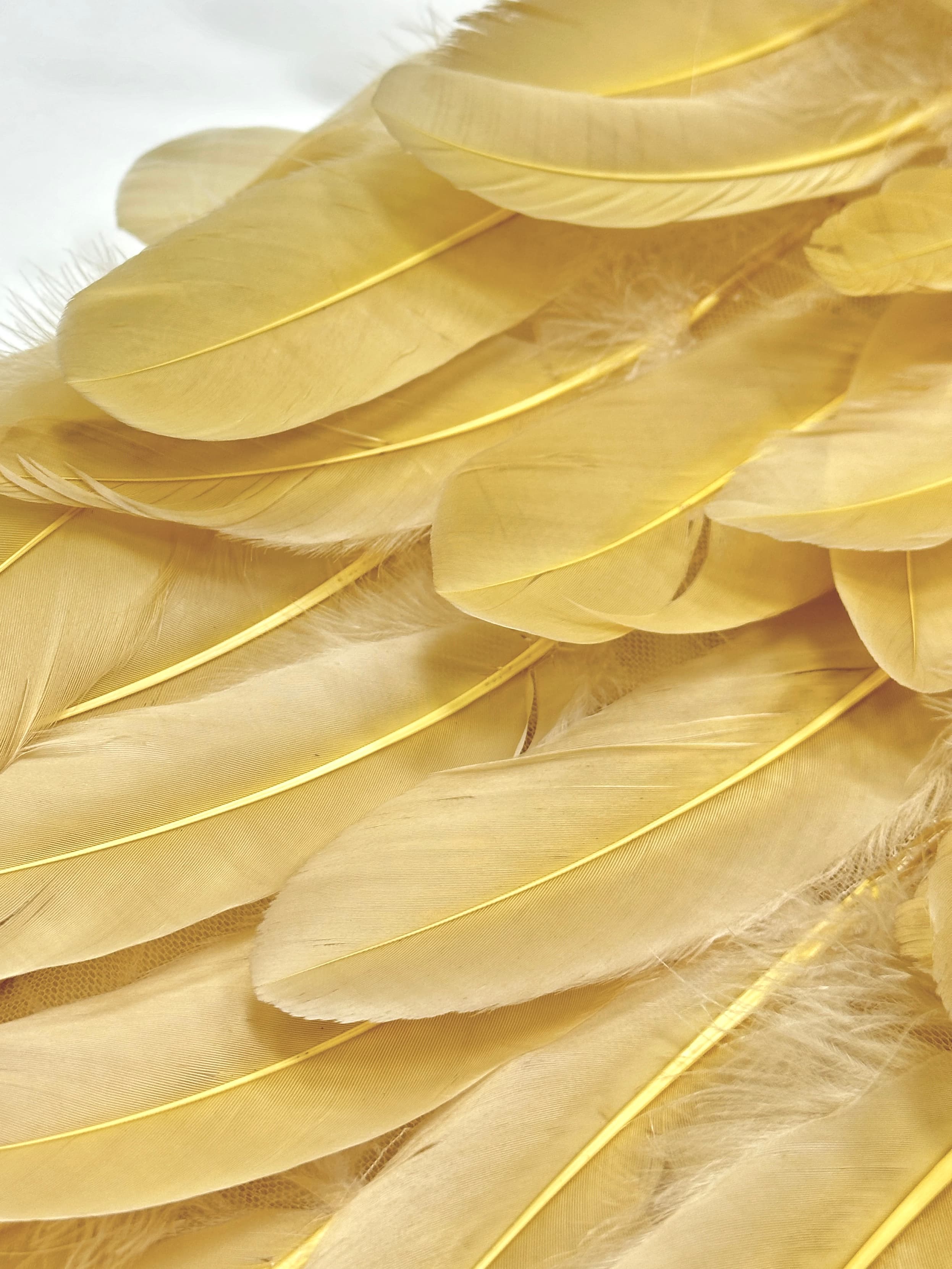 3D Feather Applique Lace Fabric Allover Layered Feather Tulle Fabric for Evening Dress Stage Costume BLS6548#
