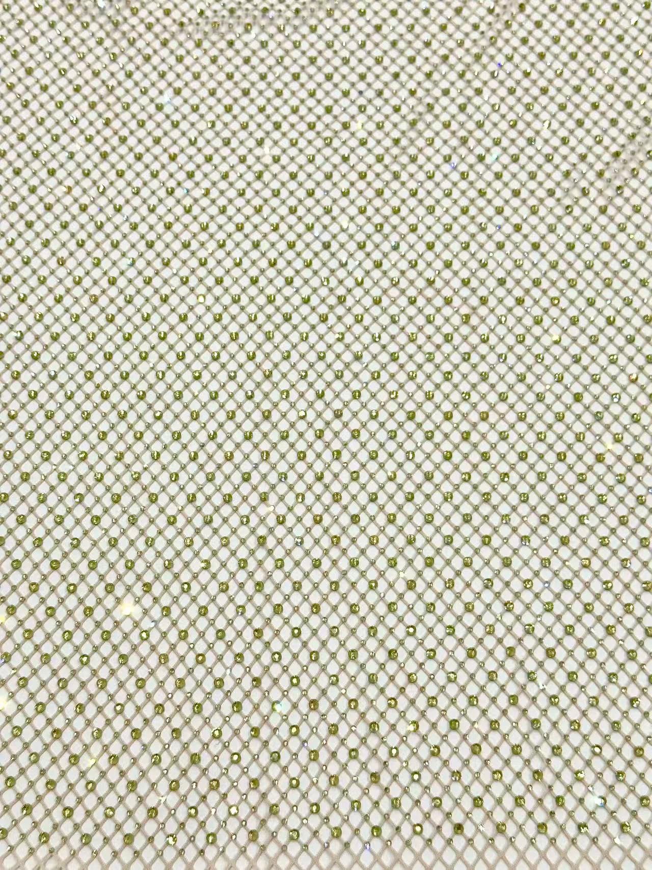 BLS6566#	Geometric Beaded Lace Fabric Diamond Pattern Sparkling Tulle Lace for Wedding Dresses Bridal Gowns Evening Gowns