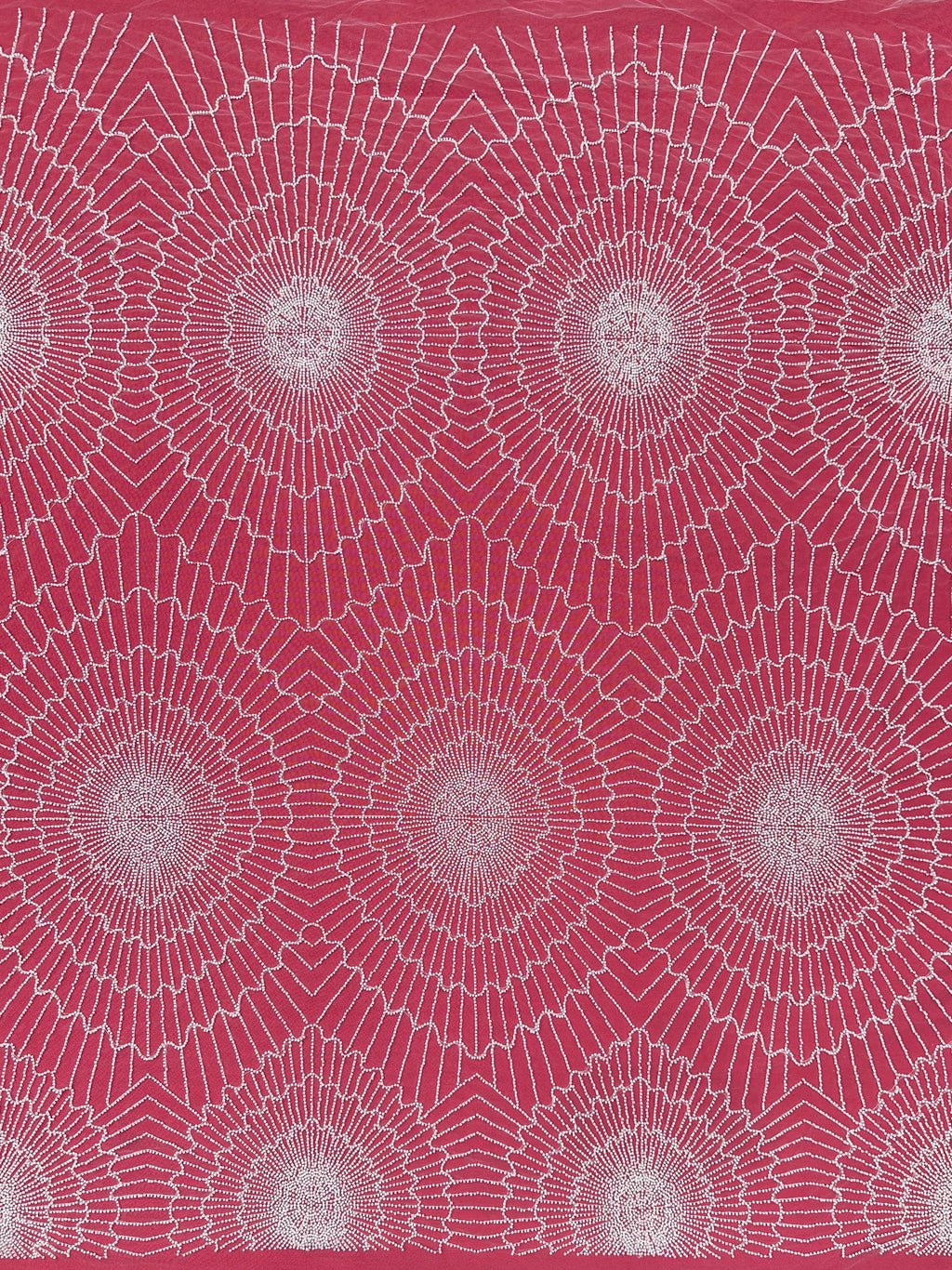 BLS6567#	Geometric Beaded Lace Fabric Allover Embroidered Lace Material for Wedding Dresses Evening Gowns