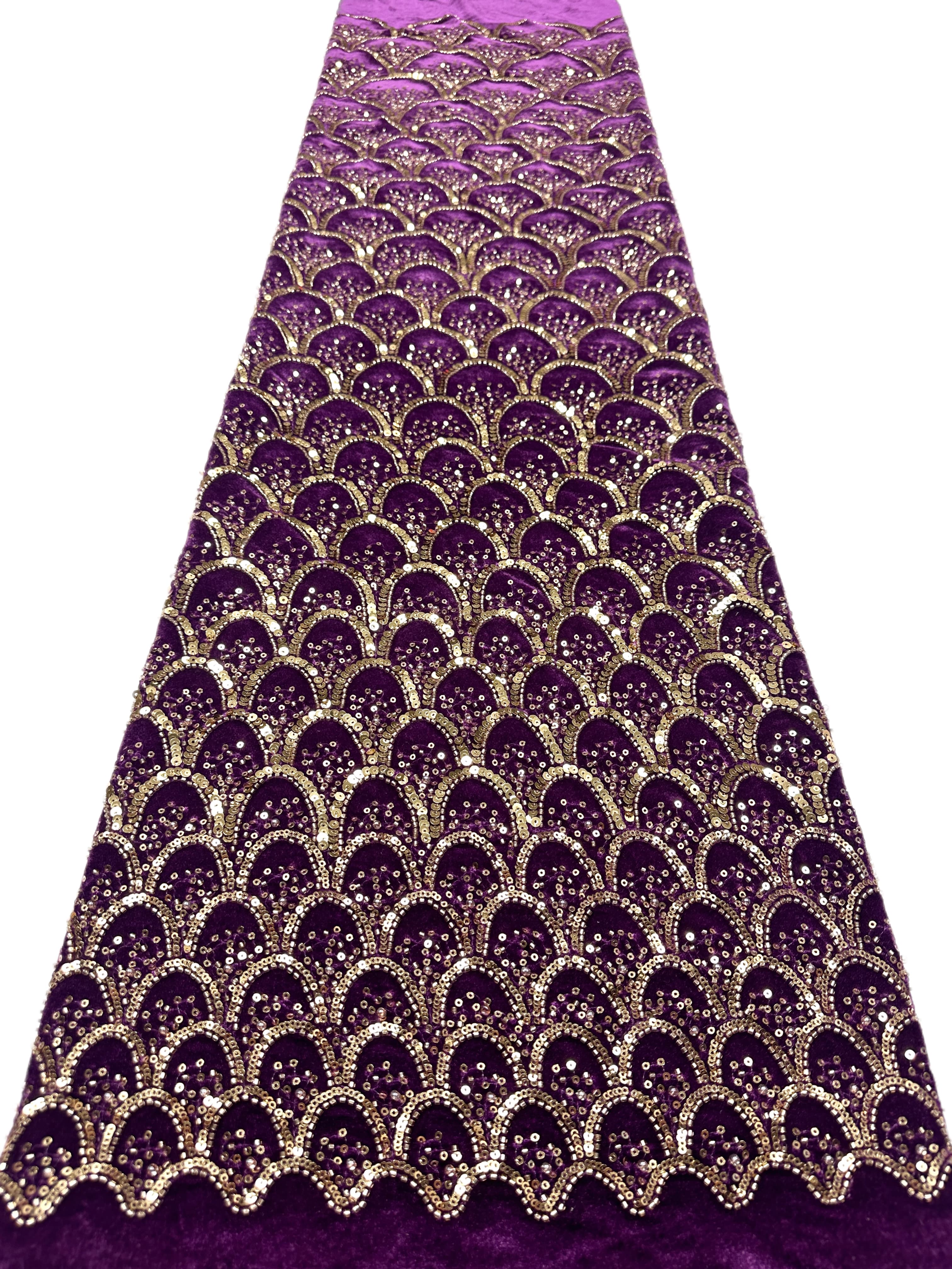 SBLS6587#	Sequined and Beaded Lace Fabric Geometric Pattern Tulle Lace Fabric for Evening Gowns Party Dresses